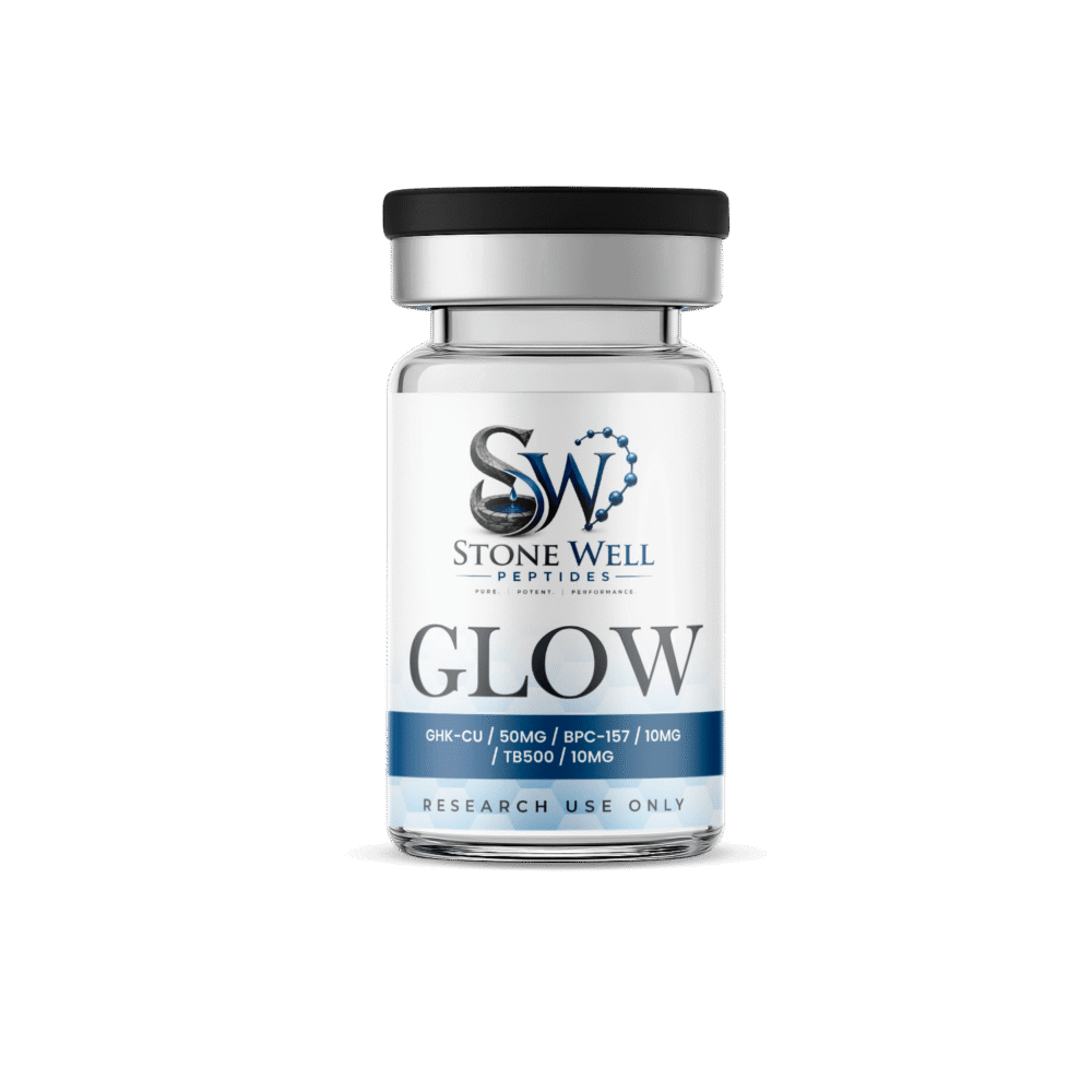 GLOW GHK-Cu (50mg) / BPC-157 (10mg) / TB500 (10mg)