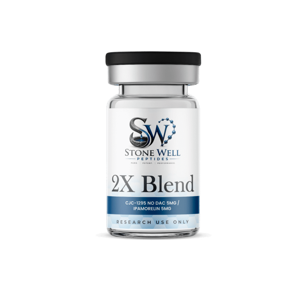2X Blend CJC-1295 Without DAC (5mg) / Ipamorelin (5mg)