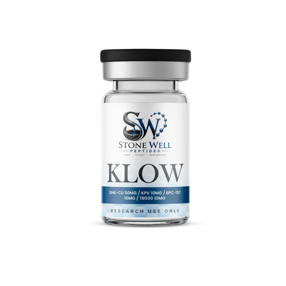 KLOW - GHK-Cu (50mg) / KPV (10mg) / BPC-157 (10mg) / TB500 (10mg)